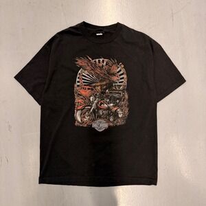 Harley-Davidson Peoria Arizona Eagle Graphic T-Shirt Black Mens XL 2014